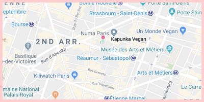 Kapunka Vegan Google Map
