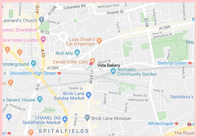 Vida Gluten Free Google Map Vida Gluten Free Google Map