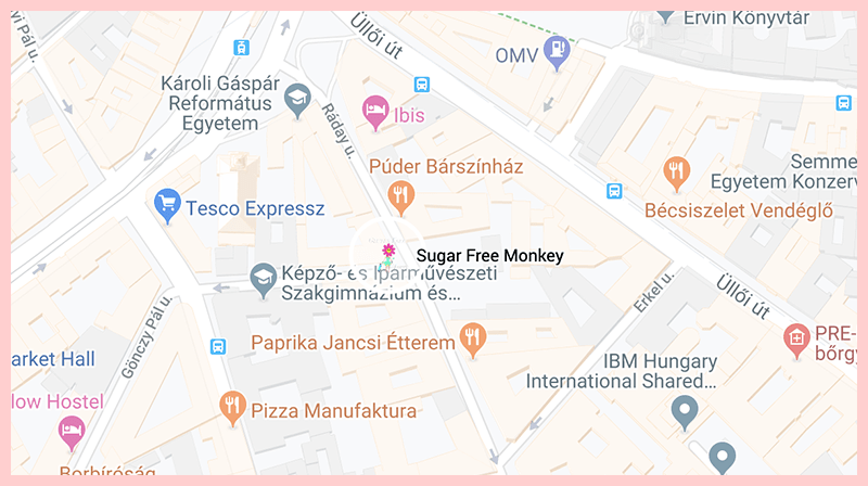 Sugar Free Monkey Google Map