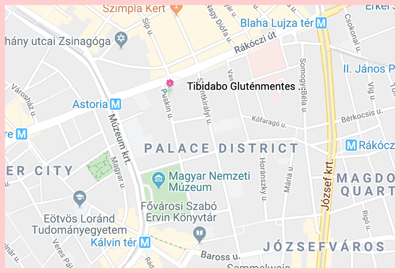 Tibidabo Glutenmentes Pekseg Google Map